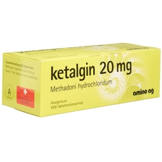 Ketalgin Tabletten 20mg 1000 Stück