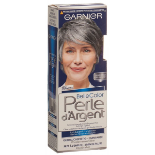 Belle Color Perle D'argent Gris Argente