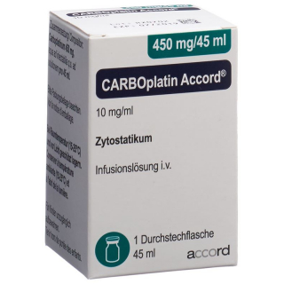 Carboplatin Accord 450mg/45ml Durchstechflasche 45ml