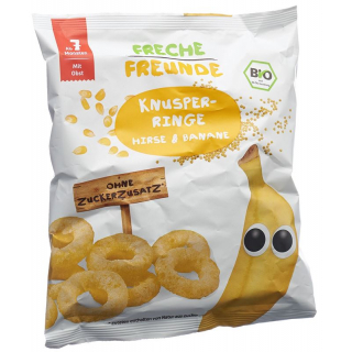 Freche Freunde Knusper-Ringe Hirse & Banane 20g