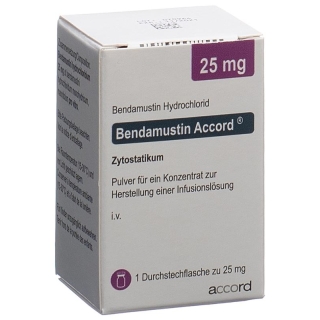 Bendamustin Accord Trockensubstanz 25mg Durchstechflasche