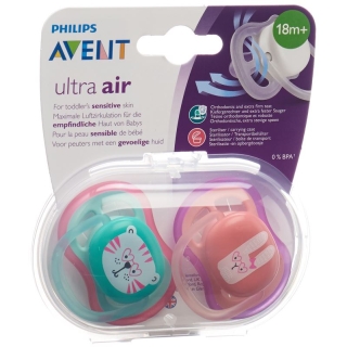 Avent Philips Schnul Ultra Air 18m+ Girl Katze/ha