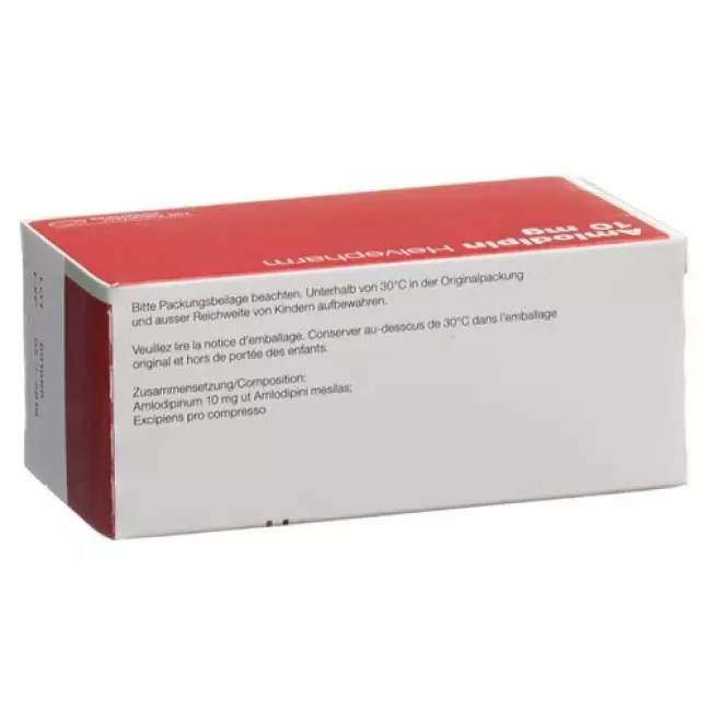 Amlodipin Helvepharm 10 mg 100 tablets Amlodipin Helvepharm 10 mg 100 tablets