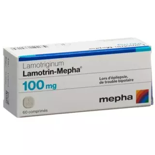 Ламотрин Мефа 100 мг 60 диспергируемых таблеток 