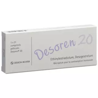 Дезорен-20 21 таблетка