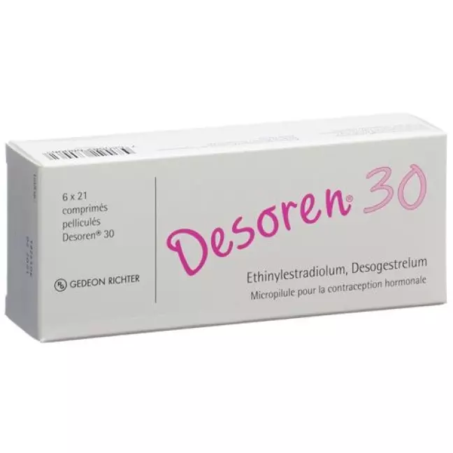 Дезорен-30 6 x 21 таблетка