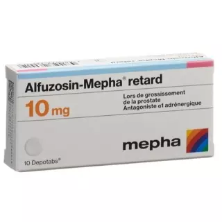 Алфузозин Мефа 10 мг 90 ретард депо таблеток 