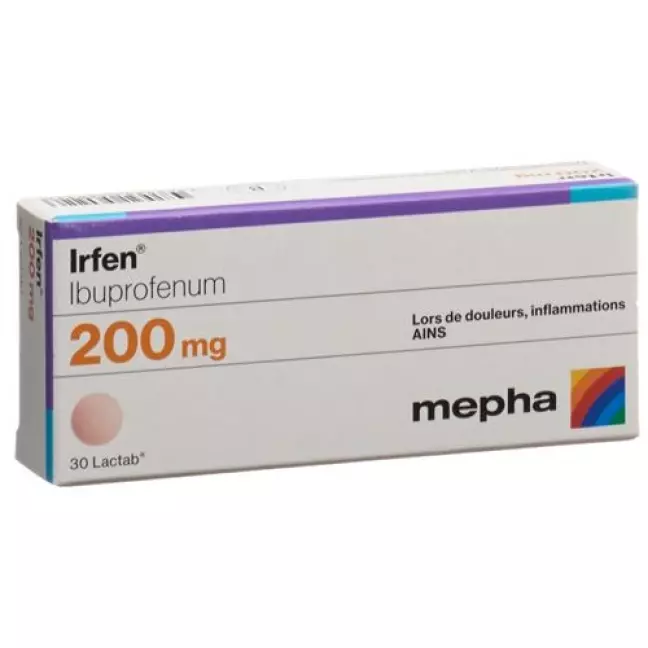 Irfen 200 mg 100 Lactabs Irfen 200 mg 100 Lactabs
