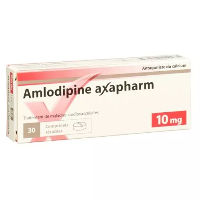 Aмлoдипин Аксафарм 10 мг 30 таблеток