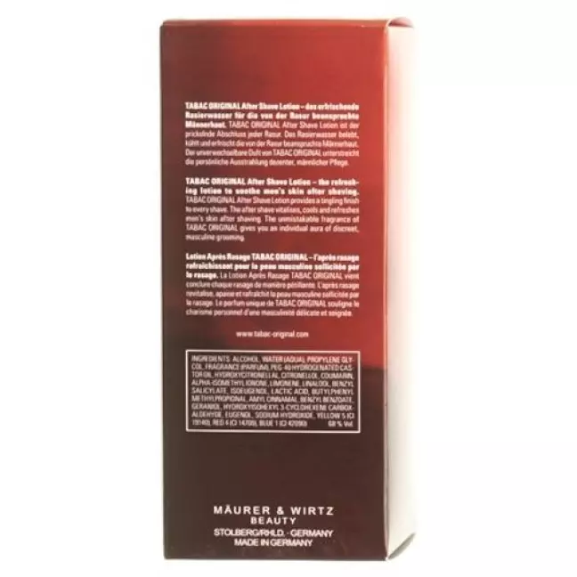 Tabac Original After Shave лосьон 50мл Tabac Original After Shave лосьон 50мл