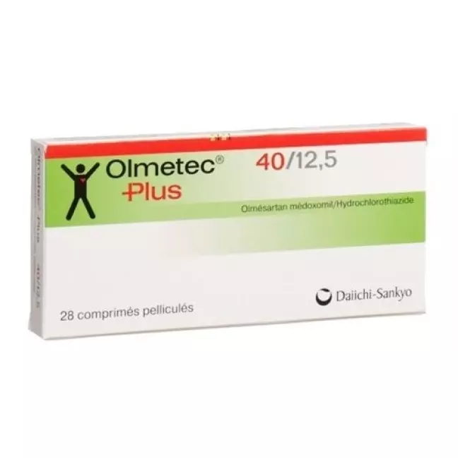 Olmetec Plus 40/12.5 28 filmtablets Olmetec Plus 40/12.5 28 filmtablets