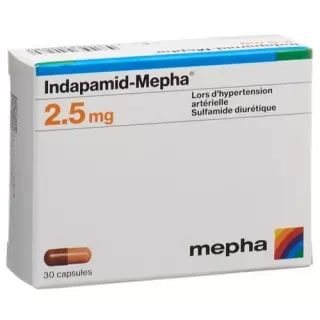 Индапамид Мефа 2,5 мг 90 капсул
