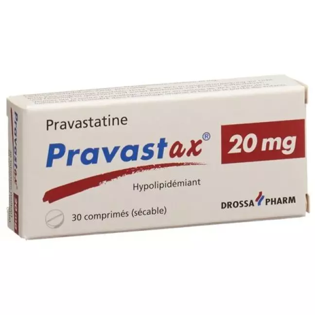 Pravastax 20 mg 30 tablets Pravastax 20 mg 30 tablets