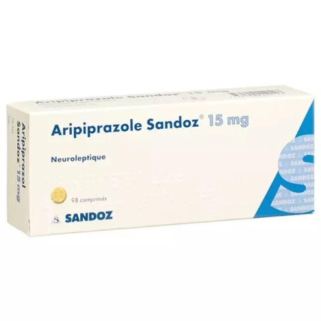 Aripiprazol Sandoz 15 mg 98 tablets Aripiprazol Sandoz 15 mg 98 tablets