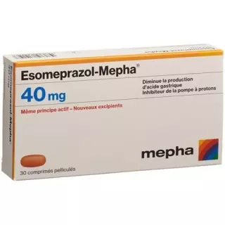 Эзомепразол Мефа 40 мг 30 таблеток покрытых оболочкой