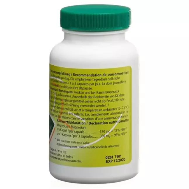 BIORGANIC CITRAMAG 120MG VEGI BIORGANIC CITRAMAG 120MG VEGI