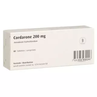 Кордарон 200 мг 60 таблеток 