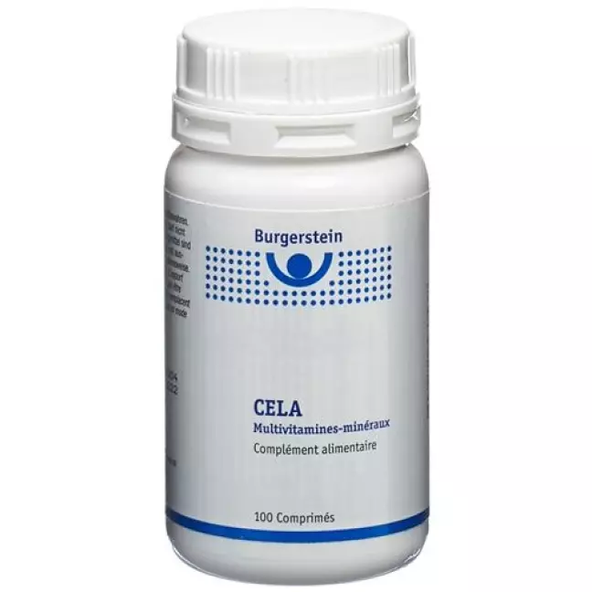 Burgerstein CELA Multivitamin-Mineral 100 tablets Burgerstein CELA Multivitamin-Mineral 100 tablets