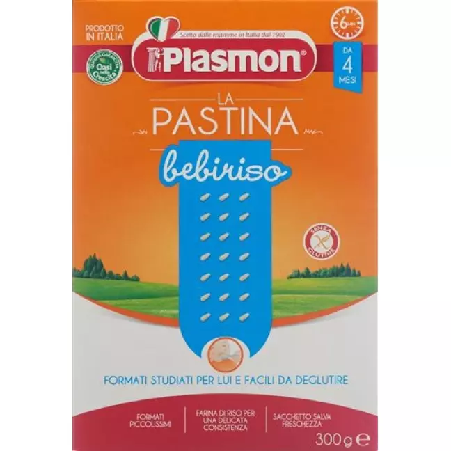 Plasmon Pastina Bebiriso 300г Plasmon Pastina Bebiriso 300г