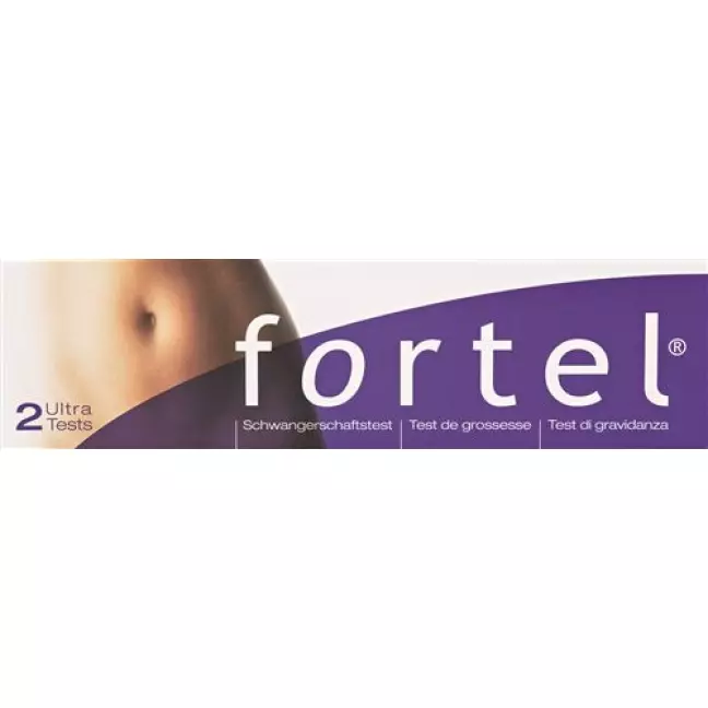 Fortel Ultra Schwangerschaftstest 2 штуки Fortel Ultra Schwangerschaftstest 2 штуки