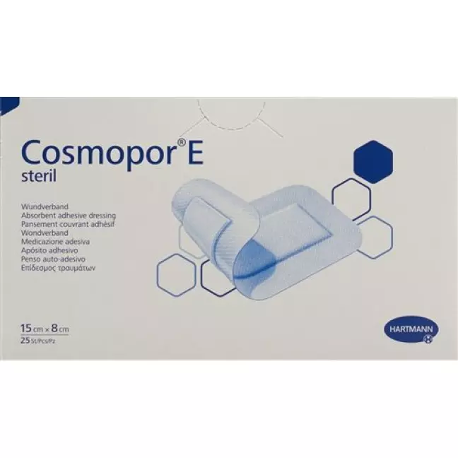 Cosmopor E Wundverband 15смx8см Steril 25 штук Cosmopor E Wundverband 15смx8см Steril 25 штук
