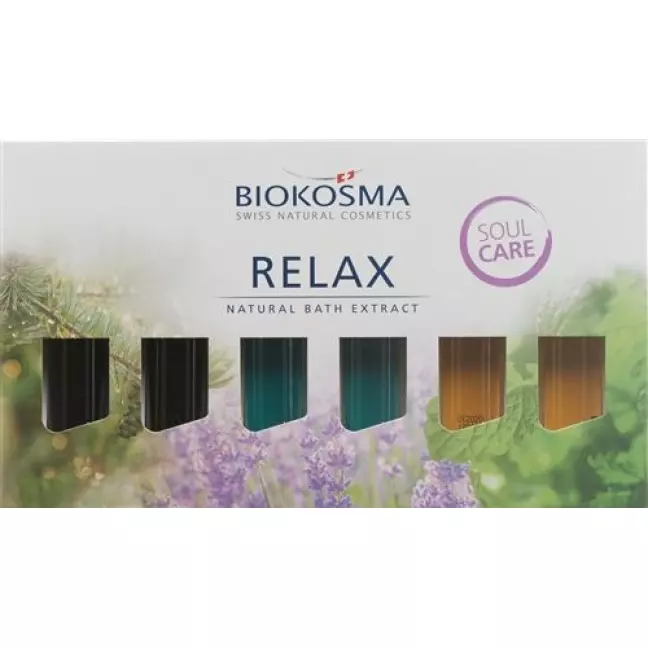 Biokosma Bad Portionen Relax 6 ампул 20мл Biokosma Bad Portionen Relax 6 ампул 20мл