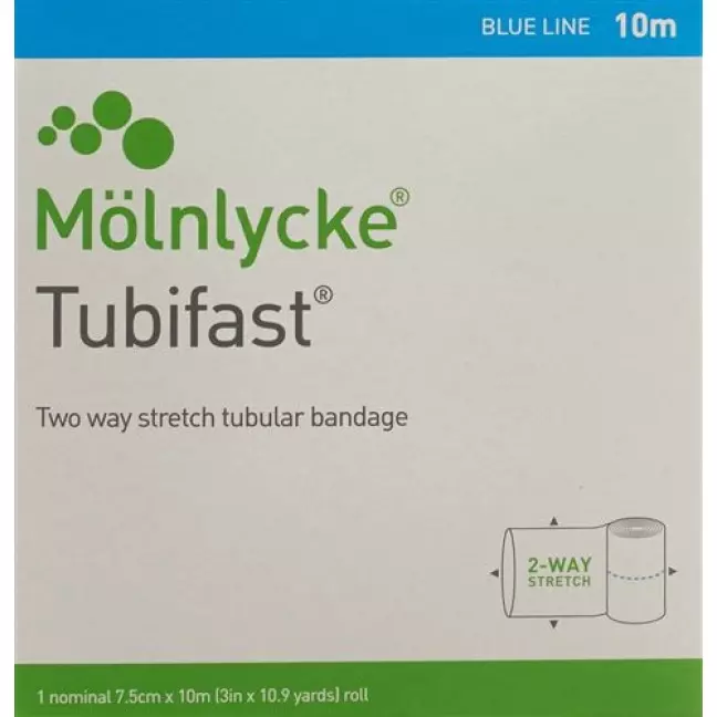Tubifast elastischer Schlauchverband рулон 7.5смx10м