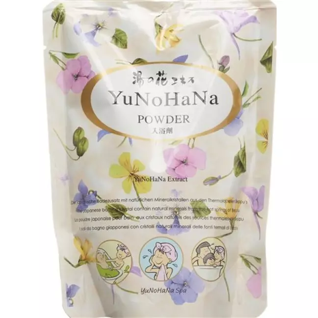 Yunohana пакетик с кристаллами для ванны 60 г