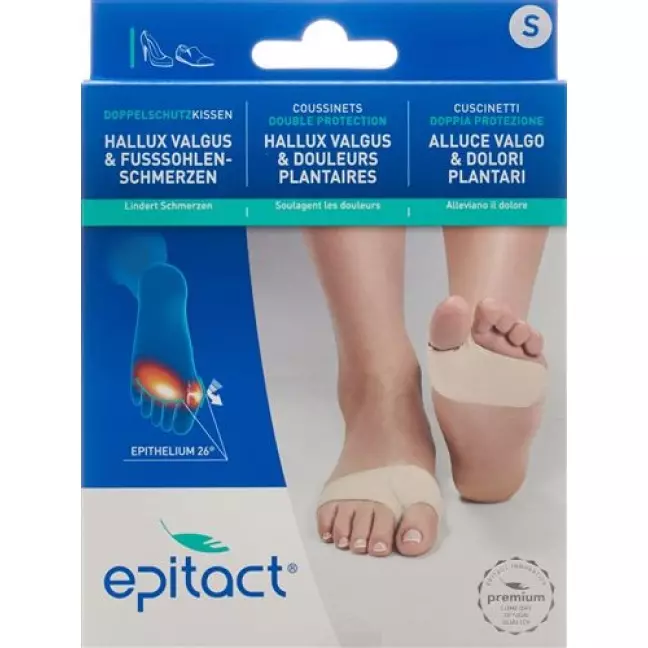 Epitact Doppelschutzkissen Hallux Valgus und Schmerzende Fusssoh Epitact Doppelschutzkissen Hallux Valgus und Schmerzende Fusssoh