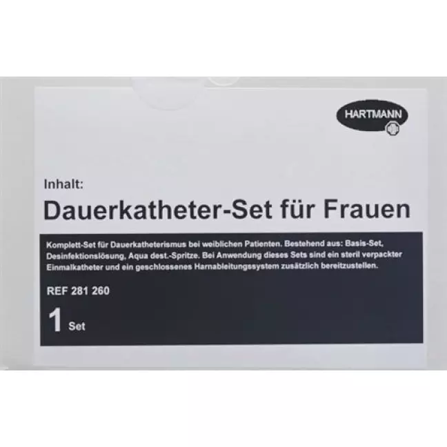 Mediset Dauerkatheter Set Frauen Mediset Dauerkatheter Set Frauen