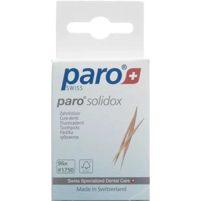 Paro Solidox Zahnholz Mittel Doppelendig 96 штук Paro Solidox Zahnholz Mittel Doppelendig 96 штук