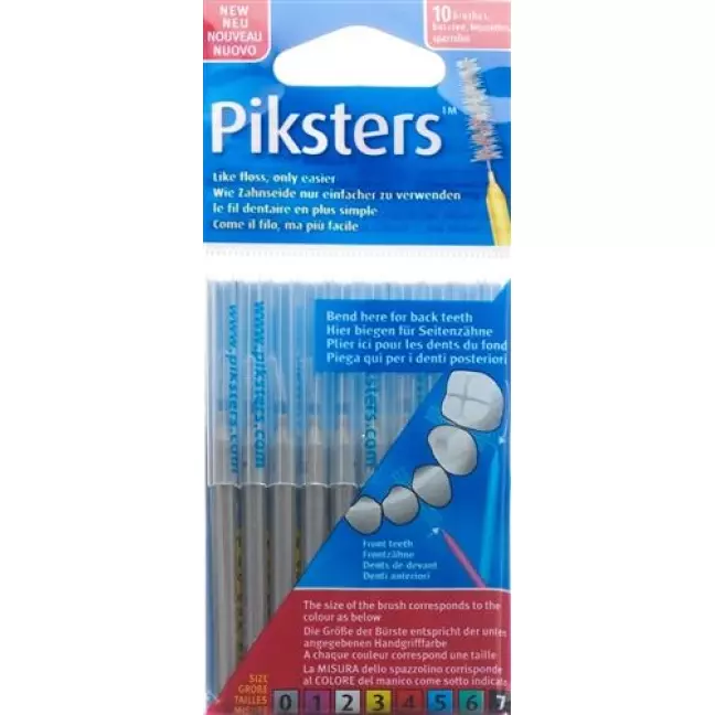 Piksters Interdentalburstchen размер 0 10 штук Piksters Interdentalburstchen размер 0 10 штук