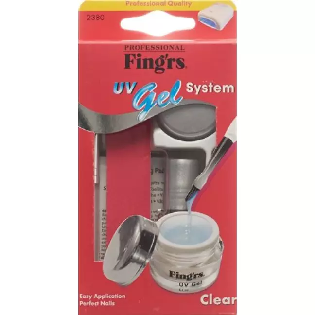 Fingrs UV Gel Set Clear Fingrs UV Gel Set Clear