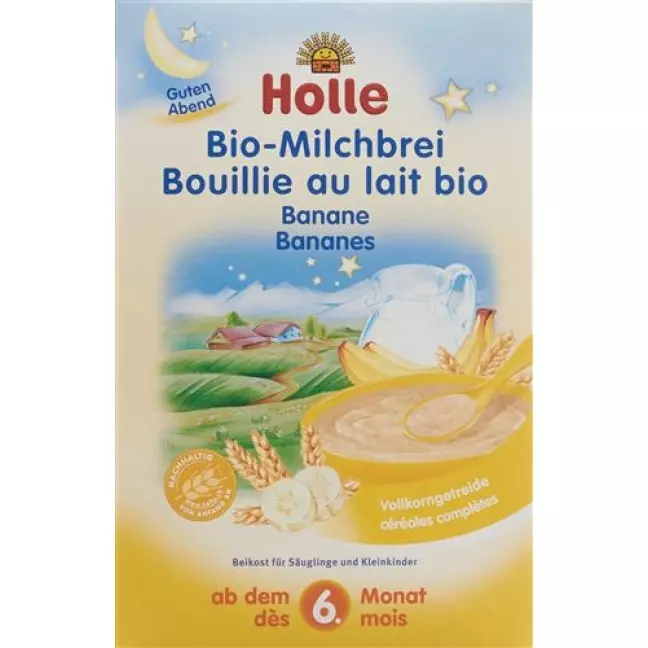 Holle Milch Brei Banane Bio 250 g Holle Milch Brei Banane Bio 250 g