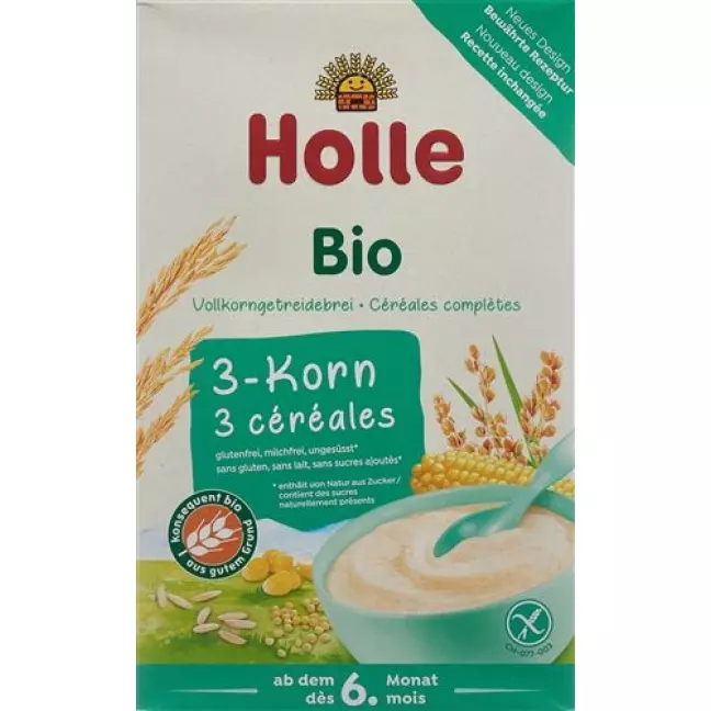 Holle Baby Brei 3 Korn Bio 250 g Holle Baby Brei 3 Korn Bio 250 g