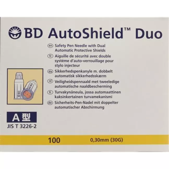 BD Autoshield Tm Duo Sicher-pen-nadel 8мм 100 штук BD Autoshield Tm Duo Sicher-pen-nadel 8мм 100 штук