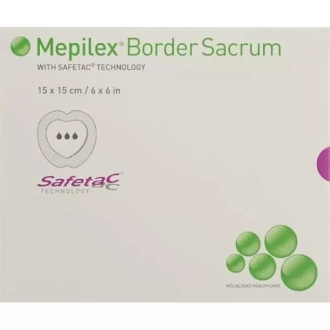 Mepilex Border Schaumverband 15x15см Sacrum 5 штук Mepilex Border Schaumverband 15x15см Sacrum 5 штук