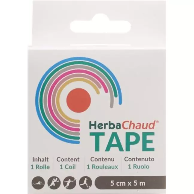Herbachaud Tape 5смx5m Schwarz Herbachaud Tape 5смx5m Schwarz
