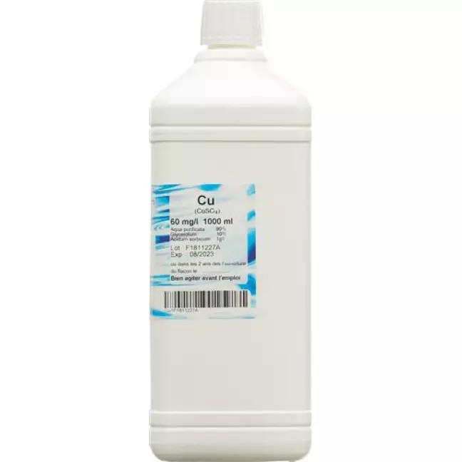 OLIGOPHARM KUPFER 60 MG/L OLIGOPHARM KUPFER 60 MG/L