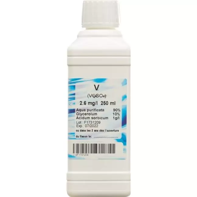 OLIGOPHARM VANADIUM 2,6 MG/L OLIGOPHARM VANADIUM 2,6 MG/L