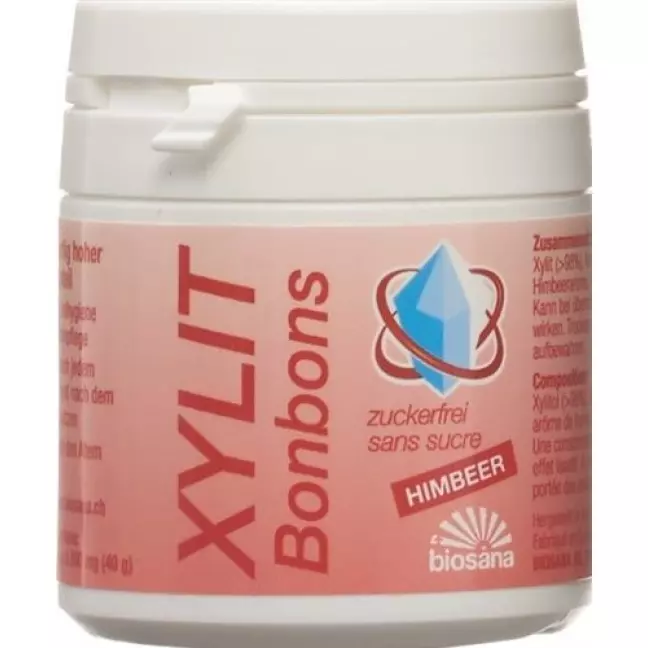 BIOSANA XYLIT BONBONS HIMBEER BIOSANA XYLIT BONBONS HIMBEER