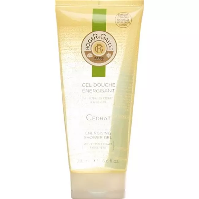 Roger Gallet гель Douche Fraicheur Energisant Cedrat гель для душа 200мл Roger Gallet гель Douche Fraicheur Energisant Cedrat гель для душа 200мл