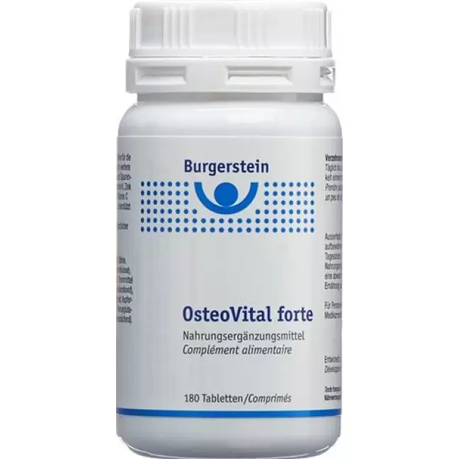 Burgerstein Osteo Vital Forte 180 Stück Burgerstein Osteo Vital Forte 180 Stück