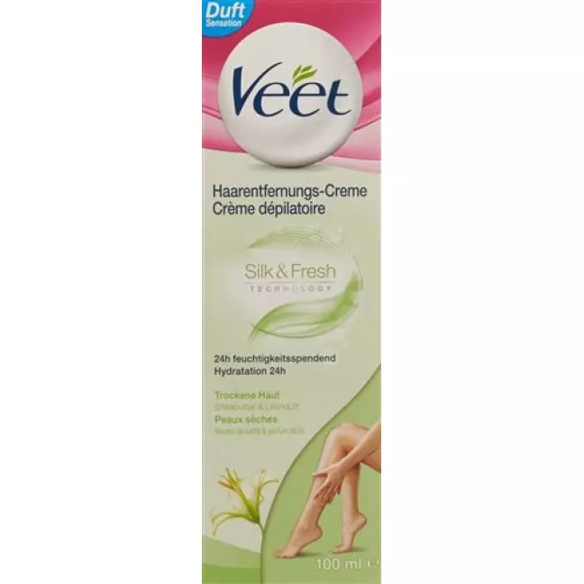 Veet крем для удаления волос для сухой кожи 100мл Veet крем для удаления волос для сухой кожи 100мл