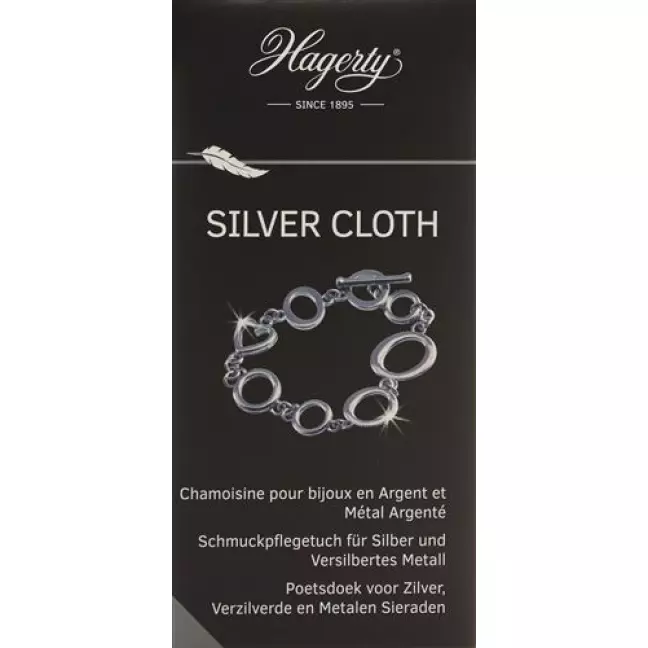 HAGERTY SILVER CLOTH 30X36CM HAGERTY SILVER CLOTH 30X36CM