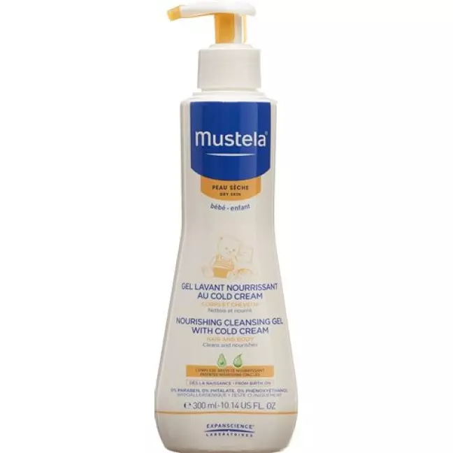 Mustela гель мытья Cold крем для сухой кожи 300мл