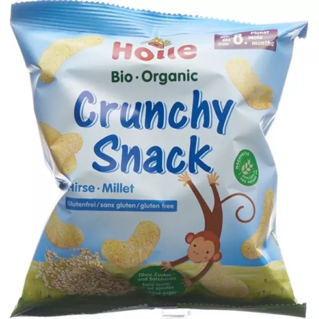 Holle Bio-Crunchy Snack Hirse 25г Holle Bio-Crunchy Snack Hirse 25г