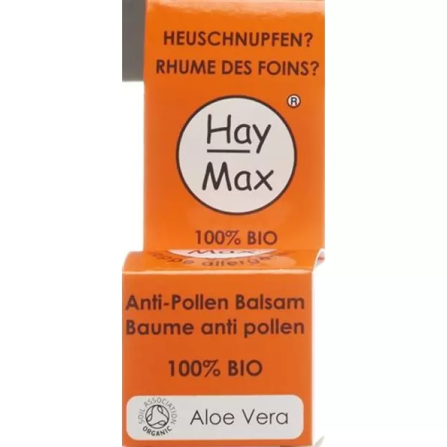 Haymax Bio защита от пыльцы бальзам Aloe Vera 5мл Haymax Bio защита от пыльцы бальзам Aloe Vera 5мл