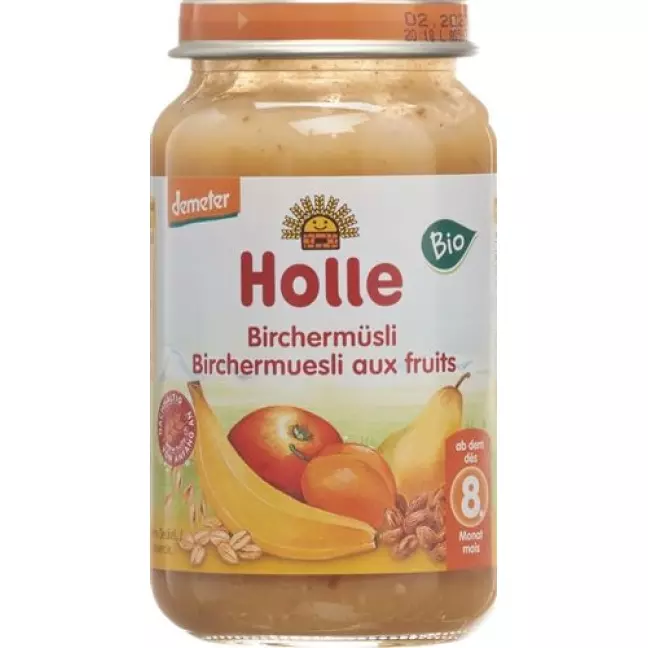Holle Birchermusli nach dem 8. Monat Bio Glas 220г Holle Birchermusli nach dem 8. Monat Bio Glas 220г