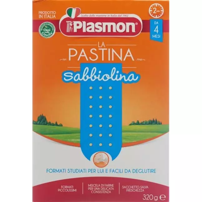 Plasmon Pastina Sabbiolina 320г Plasmon Pastina Sabbiolina 320г